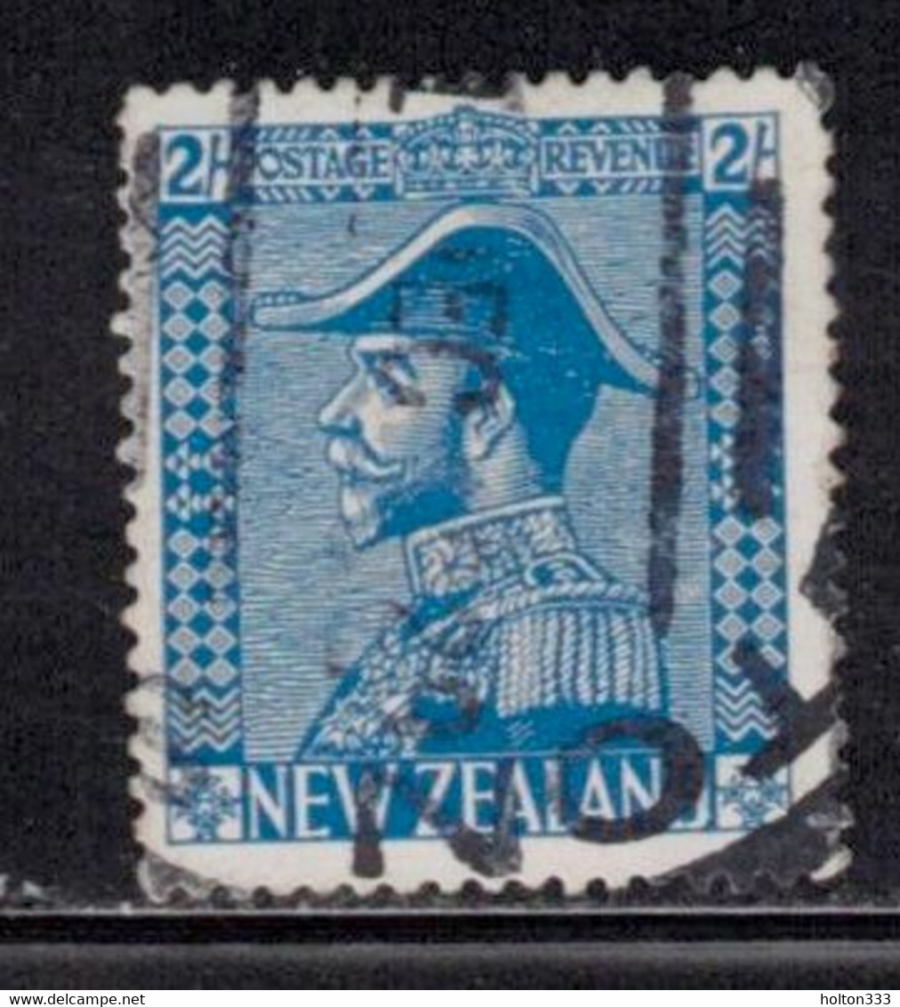 NEW ZEALAND Scott # 182 Used - KGV In Admiral's Uniform - Usati