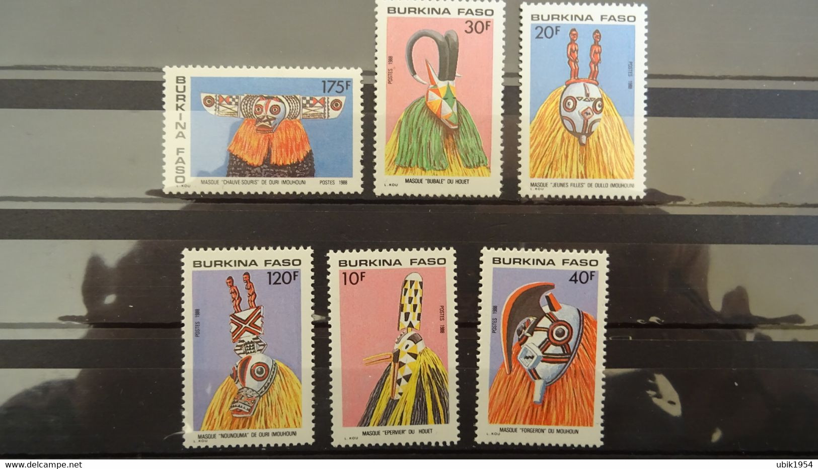 1988 Yv 775-780 MNH A58 - Burkina Faso (1984-...)