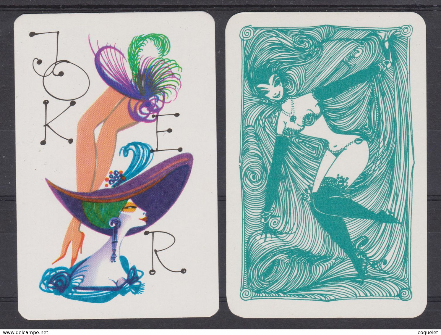 Joker  - Dos Artistique - Playing Cards (classic)