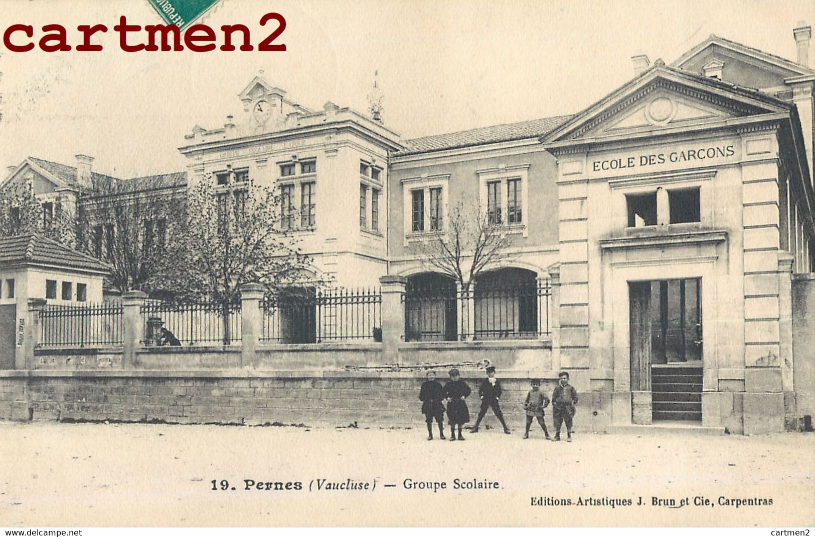 PERNES-LES-FONTAINES GROUPE SCOLAIRE 84 VAUCLUSE - Pernes Les Fontaines