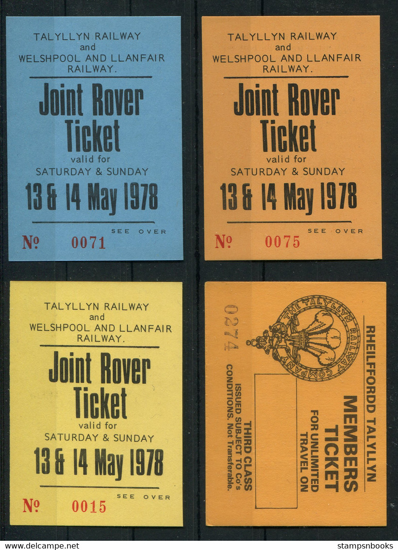 Wales Railway Letter Stamps / Tickets (x6) Vale Of Rheidol GWR 150 Miniature Sheet, Talyllyn Welshpool Llanfair Mumbles - Werbemarken, Vignetten