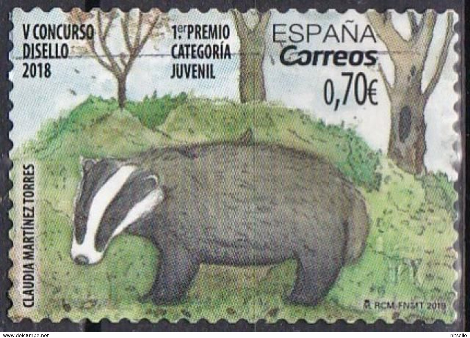 LOTE 2183  ///  ESPAÑA  2019     ¡¡¡ OFERTA - LIQUIDATION - JE LIQUIDE !!! - Used Stamps