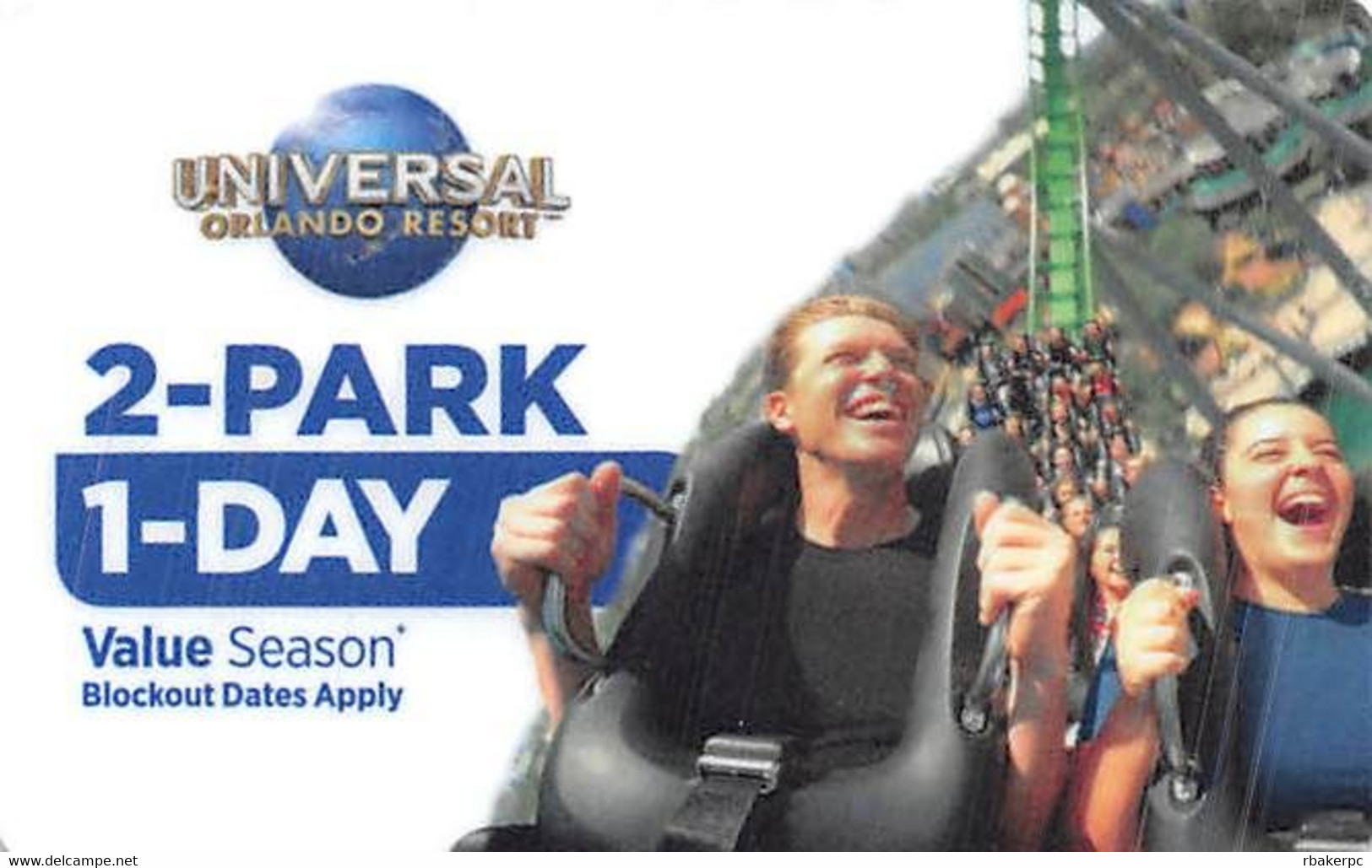 Universal Orlando Resort 2-Park 1-Day Value Season - Other & Unclassified