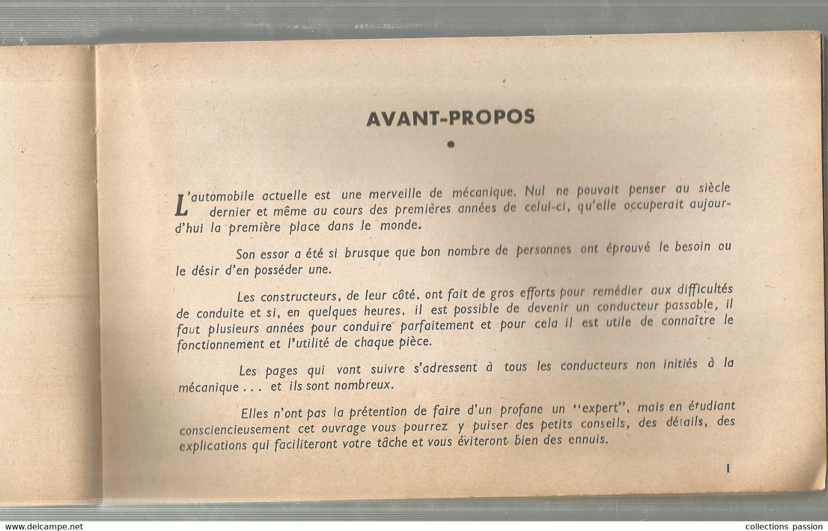 JC , L'AUTOMOBILE , Son Mécanisme , Sa Conduite , Son Entretien , Son Depannage,René M. Viette, 104 Pp, Frais Fr 6.15e - Auto