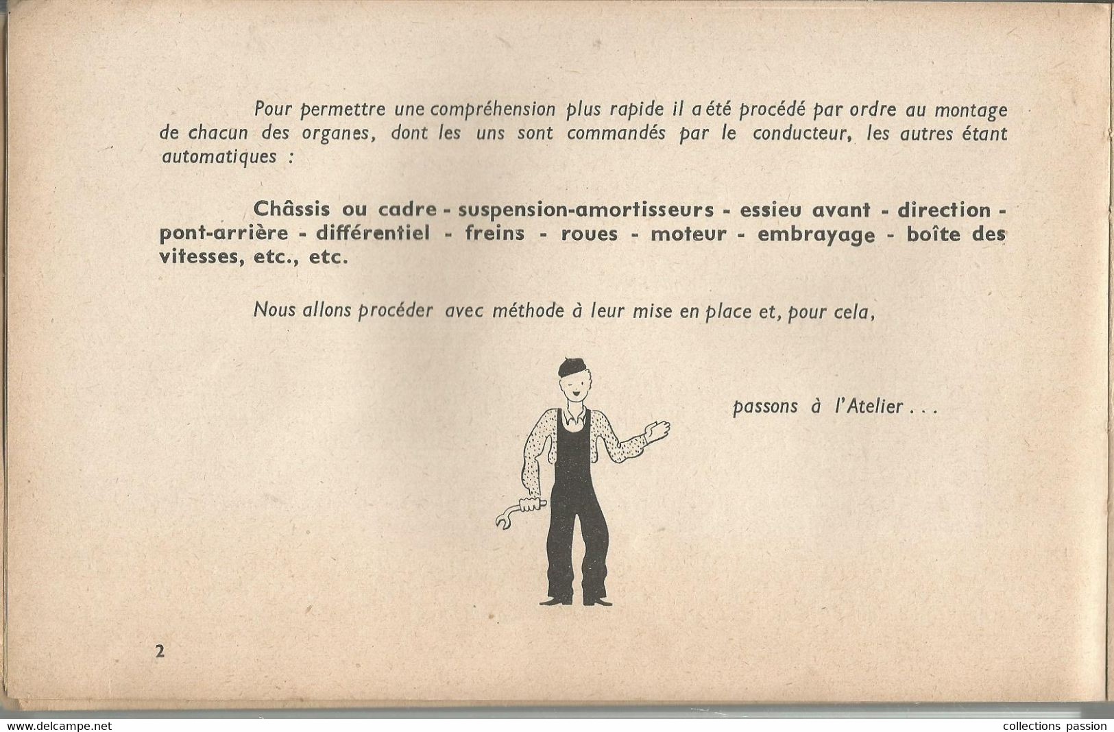 JC , L'AUTOMOBILE , Son Mécanisme , Sa Conduite , Son Entretien , Son Depannage,René M. Viette, 104 Pp, Frais Fr 6.15e - Auto