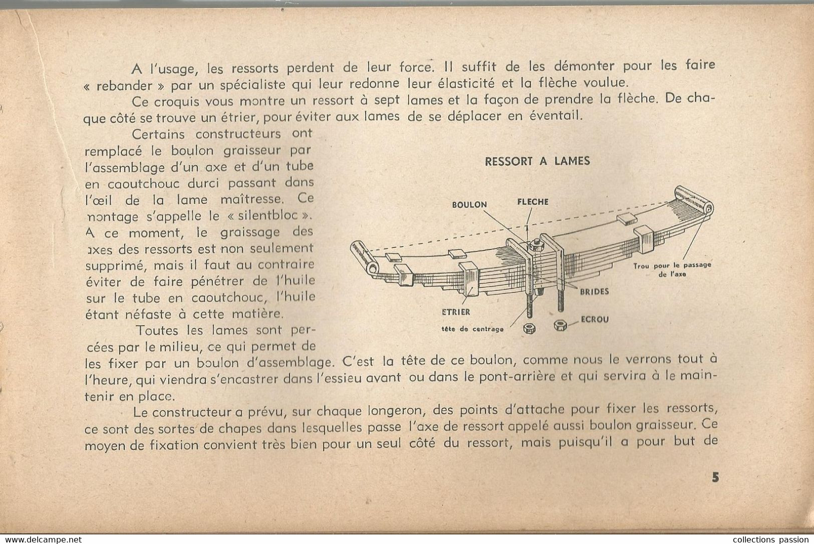 JC , L'AUTOMOBILE , Son Mécanisme , Sa Conduite , Son Entretien , Son Depannage,René M. Viette, 104 Pp, Frais Fr 6.15e - Auto