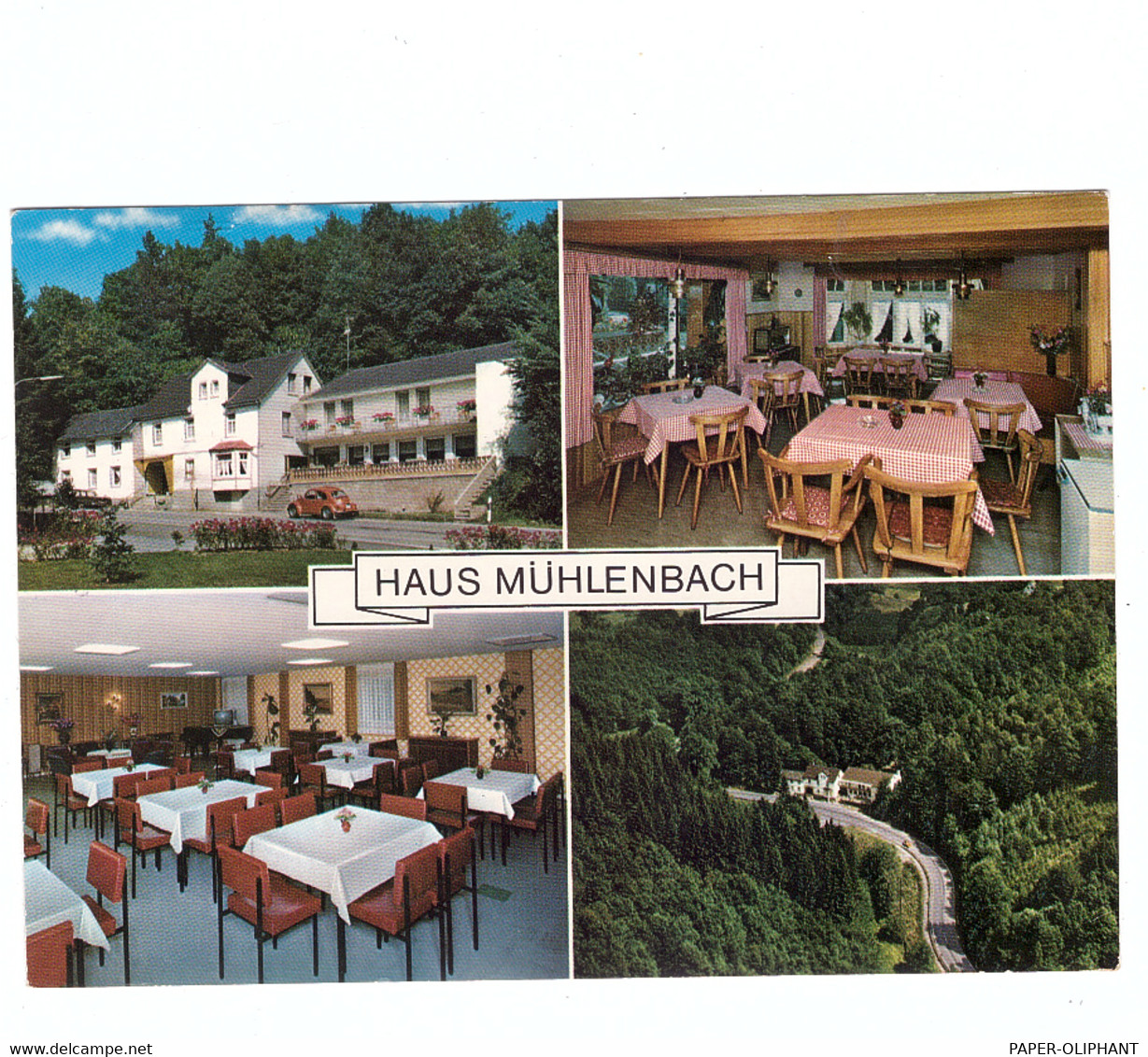 5220 WALDBRÖL - SPURKENBACH, Haus Mühlenbach, VW-Käfer - Waldbröl