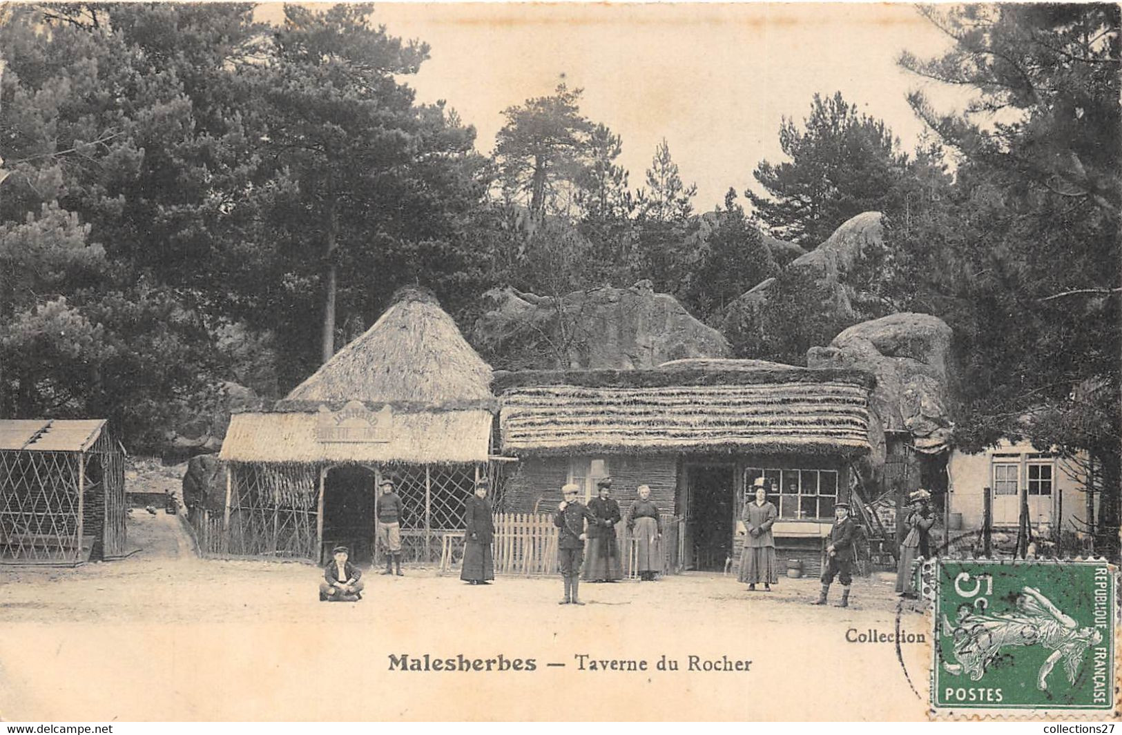 45-MALESHERBES- TAVERNE DU ROCHER - Malesherbes