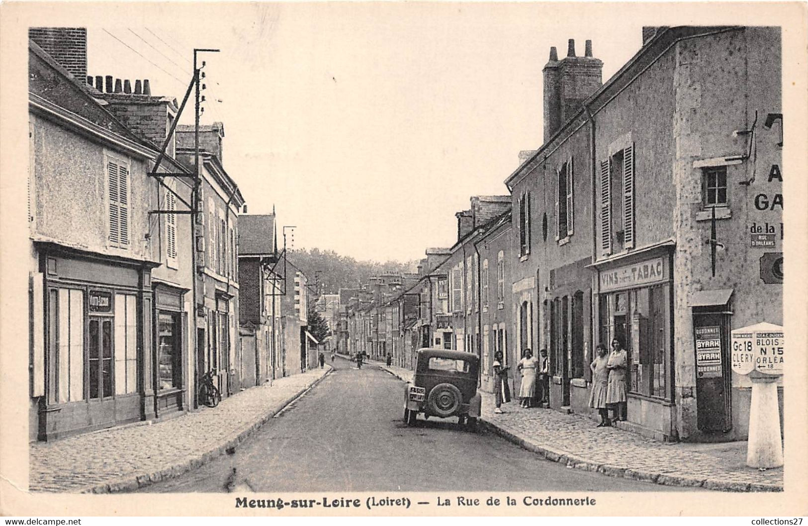 45-MEUNG-SUR-LOIRE- LA RUE DE LA CORDONNERIE - Autres & Non Classés