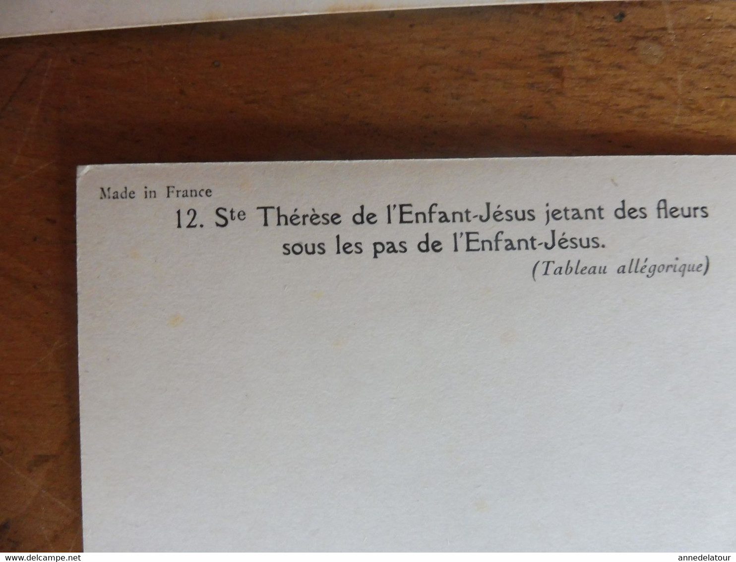 7 CPA  Vierge Marie , Ste Thérèse de l'Enfant Jésus ...etc (Carmel de Lisieux )