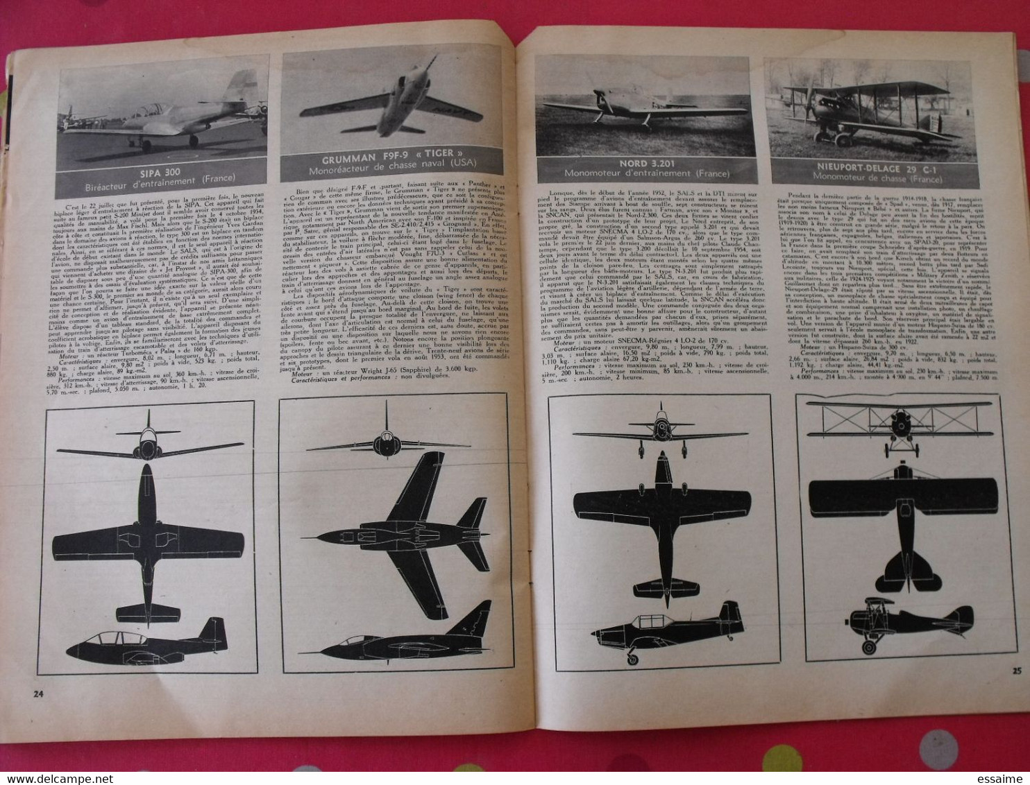 Revue Aviation Magazine N° 110 Du 15 Novembre 1954. Nombreuses Photos. Dassault Ouragan Cessna Paras Lockheed - Aviation