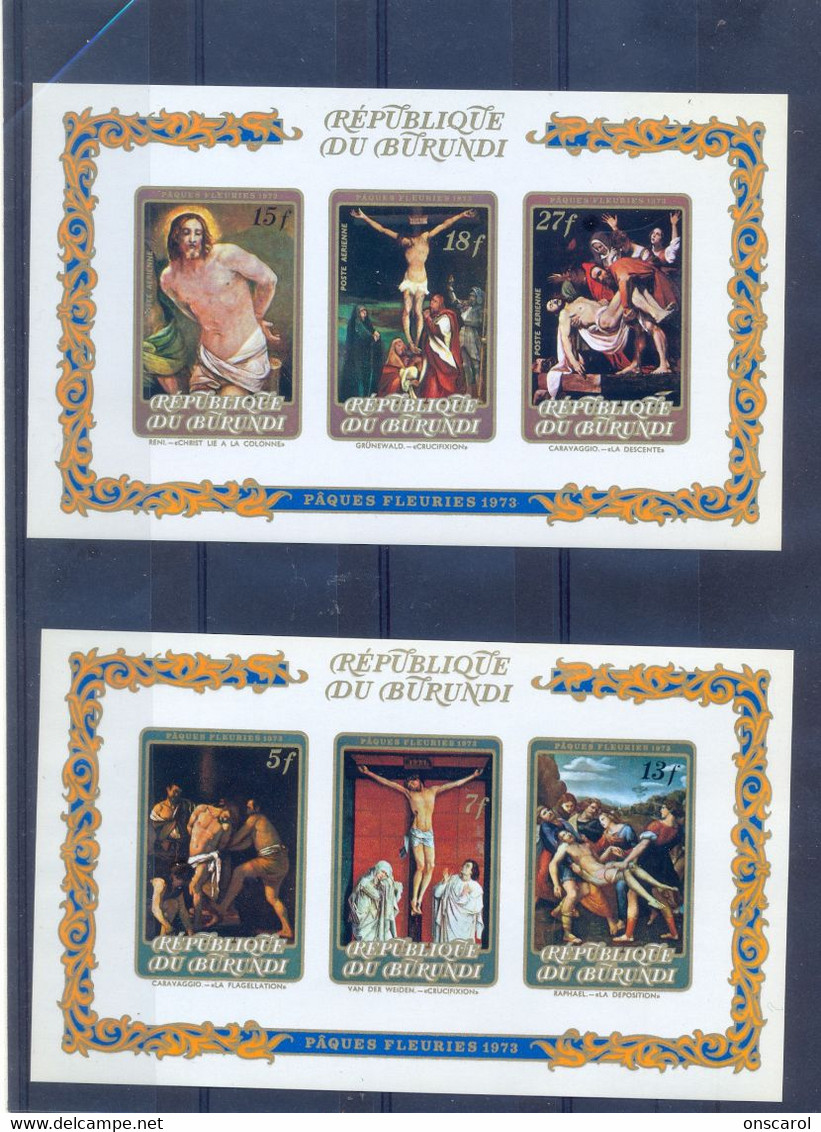 BL67A/BL68A Ongetand Postgaaf ** MNH PRACHTIG (Kerstmis) NOEL - Ungebraucht