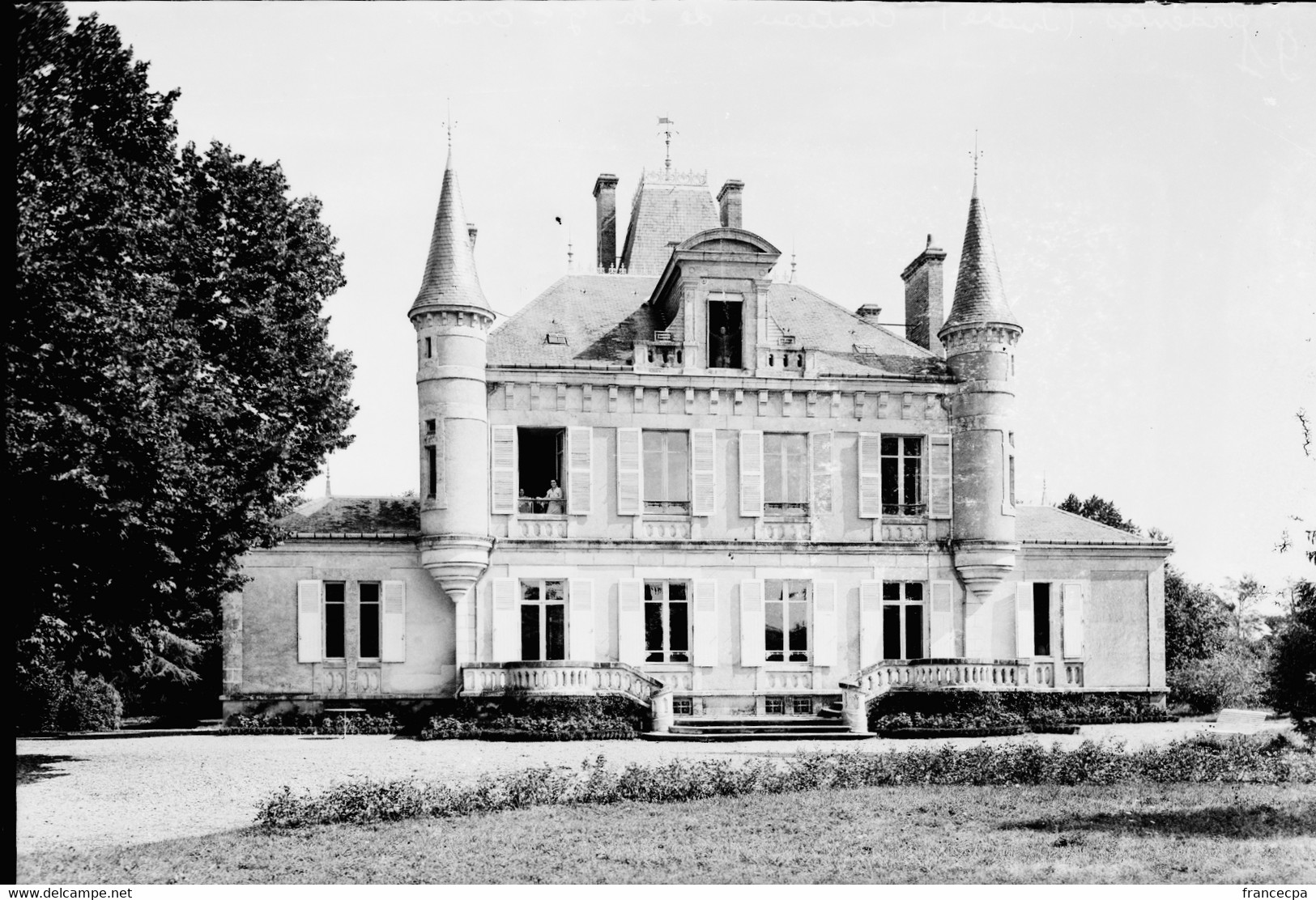 PN - 091 - INDRE - ARDENTES - Chateau De La Grand Croix - Original Unique - Plaques De Verre