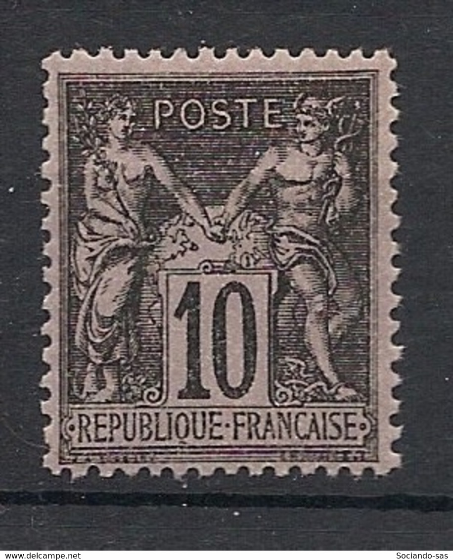 France - 1898 - N°Yv. 103 - Type Sage 10c Noir Type I - Neuf Luxe ** / MNH / Postfrisch - 1898-1900 Sage (Type III)