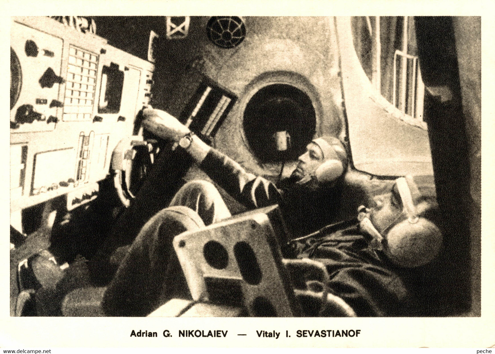 N°1339 N -carte Postale Cosmonautes  Nikolaiev Et Sevastianof - Astronomie