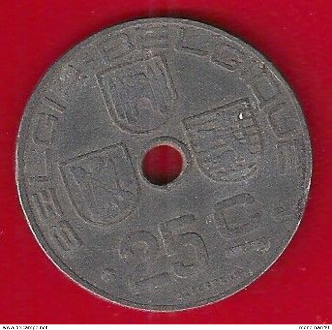 BELGIQUE - 25 CENTIMES - 1945 - 25 Cent