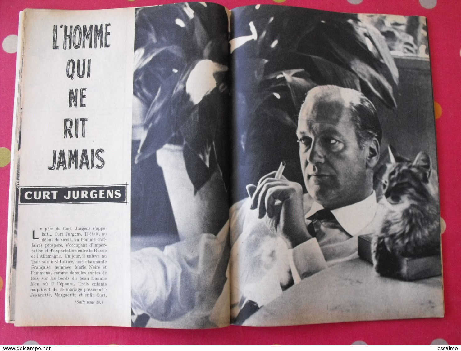 Revue Jeunesse Cinéma N° 9 De 1958. Yves Montand Antonella Lualdi Brigitte Bardot Aznavour Gable Sinatra Tati Carol - Cinema