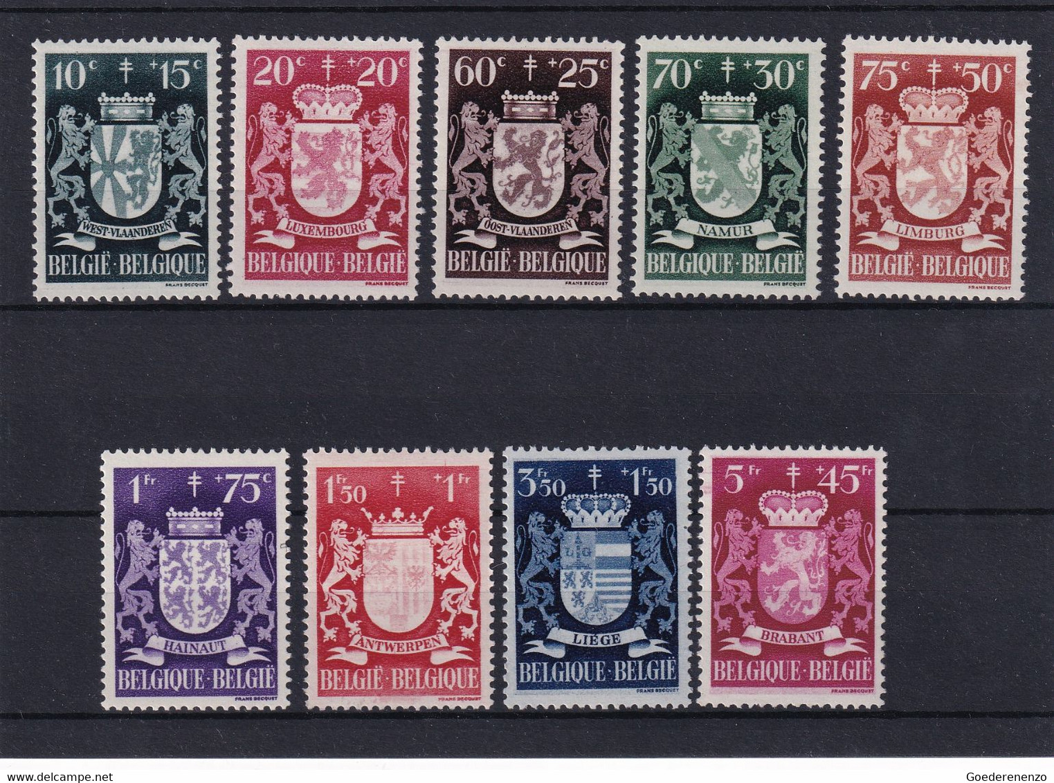 Nr 716-24 ** - Unused Stamps