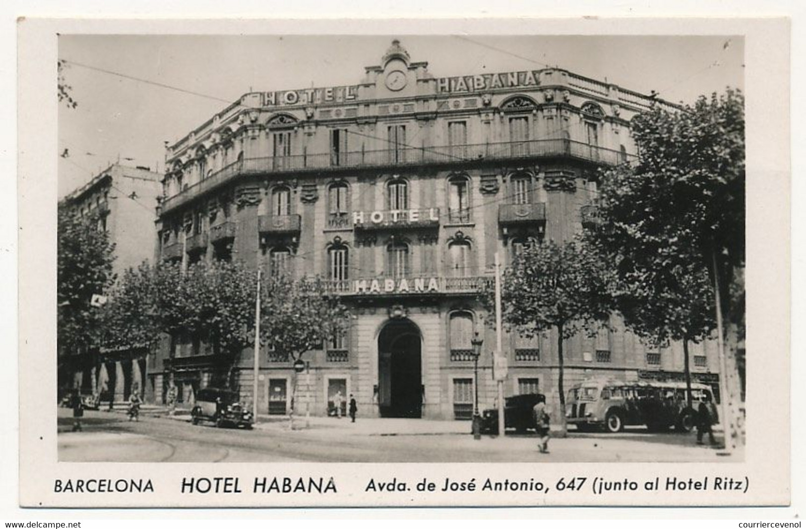 CPSM - BARCELONA (Espagne) - Hôtel Habana - Barcelona