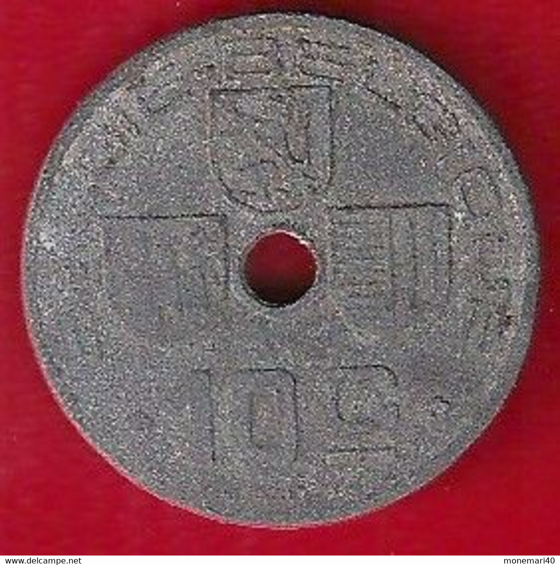 BELGIQUE - 10 CENTIMES - 1943 - 10 Centimos