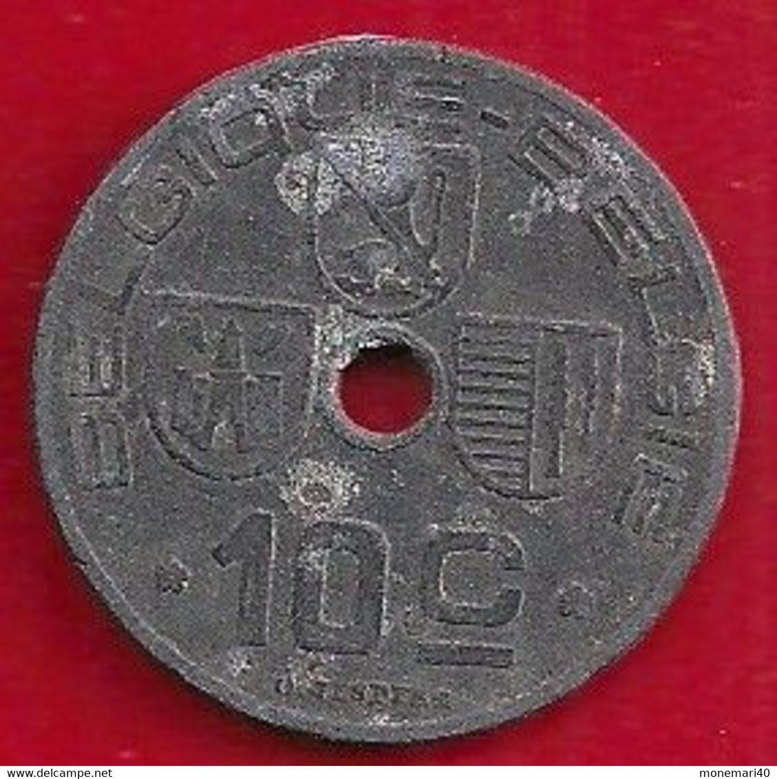 BELGIQUE - 10 CENTIMES - 1942 - 10 Centimes