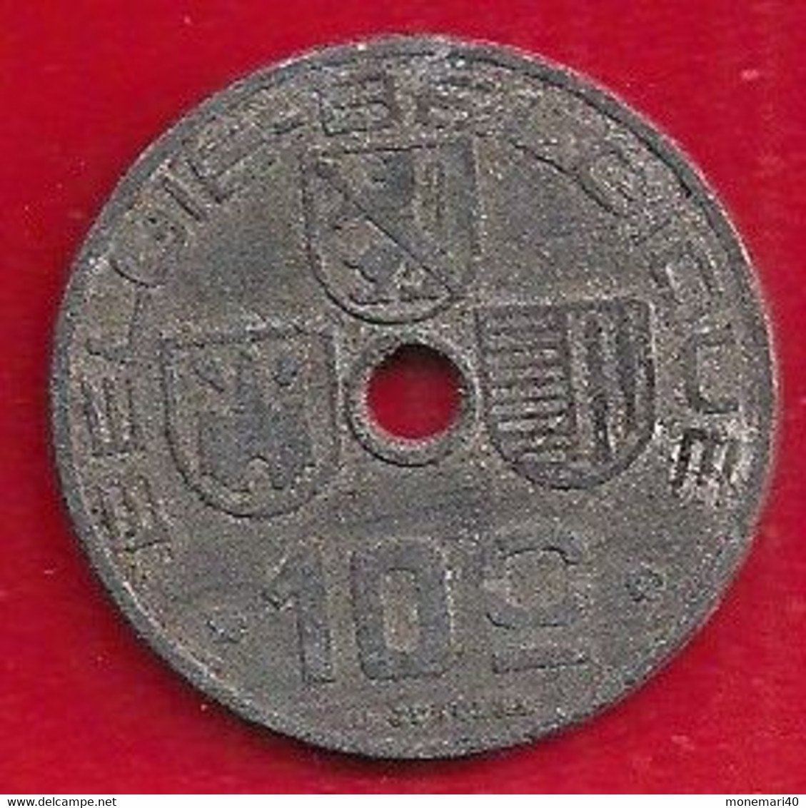 BELGIQUE - 10 CENTIMES - 1942 - 10 Centesimi