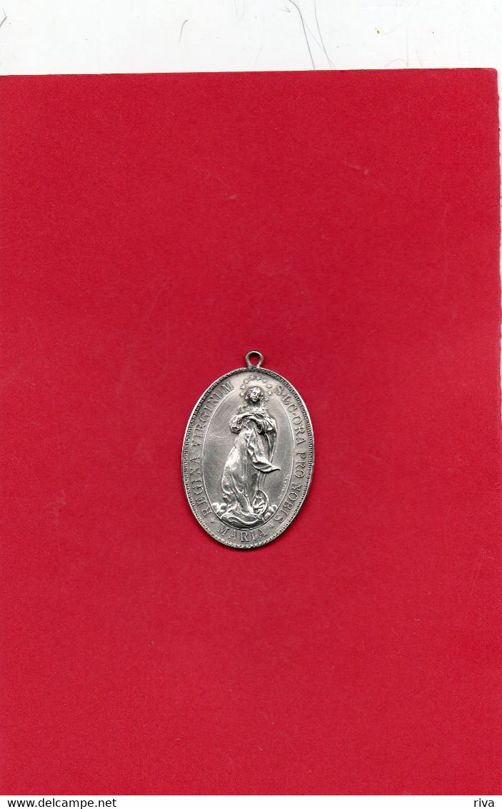 Médaille Ovale  ( Congrégation Marienkinder 1885/1910 ) ZABERN . - Andere & Zonder Classificatie