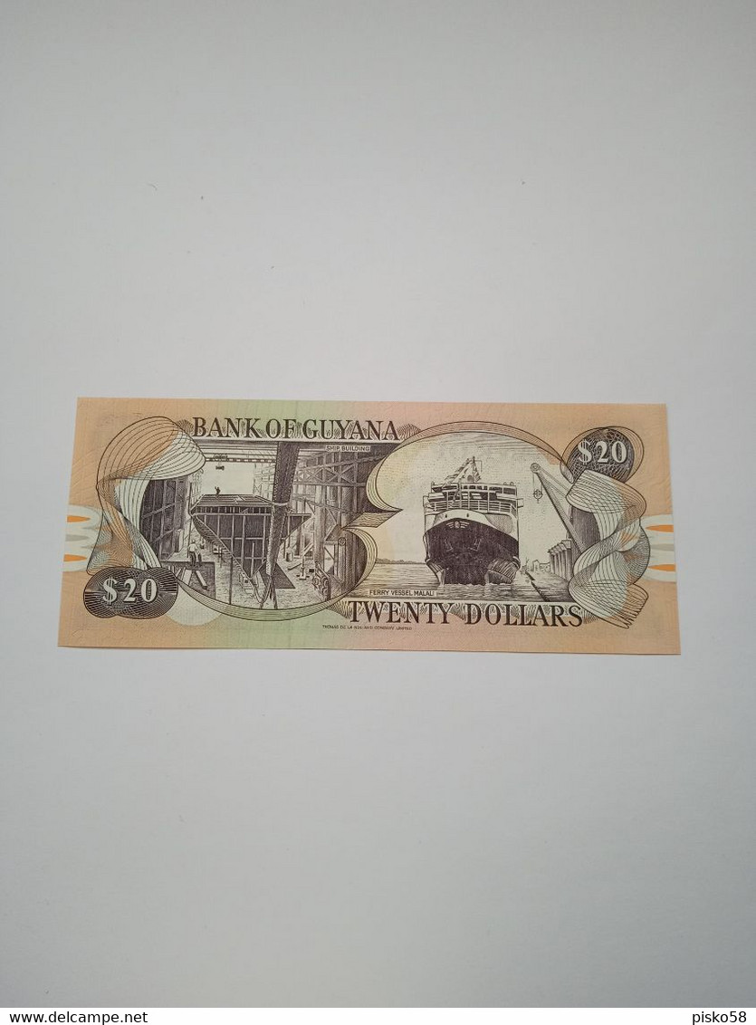 GUYANA-P30c 20D 1996 UNC - Guyana