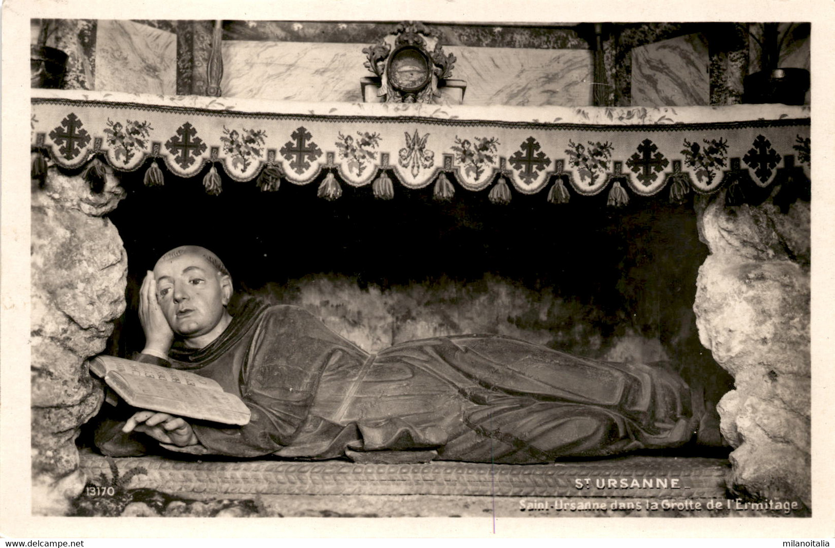 St. Ursanne - Saint Ursanne Dans La Grotte De L'Ermitage (13170) * 7. 8. 1928 - Saint-Ursanne