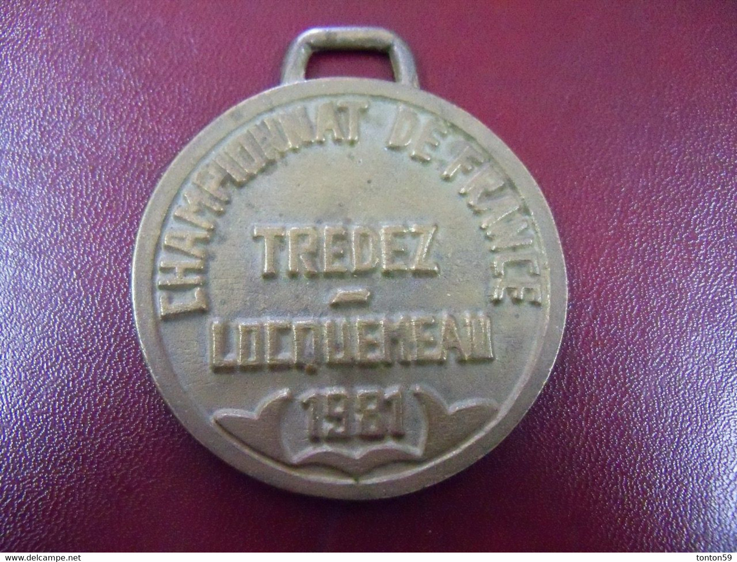 Médaille Amicale Des Pécheurs TREDEZ LOCQUEMEAU 1981 - Altri & Non Classificati