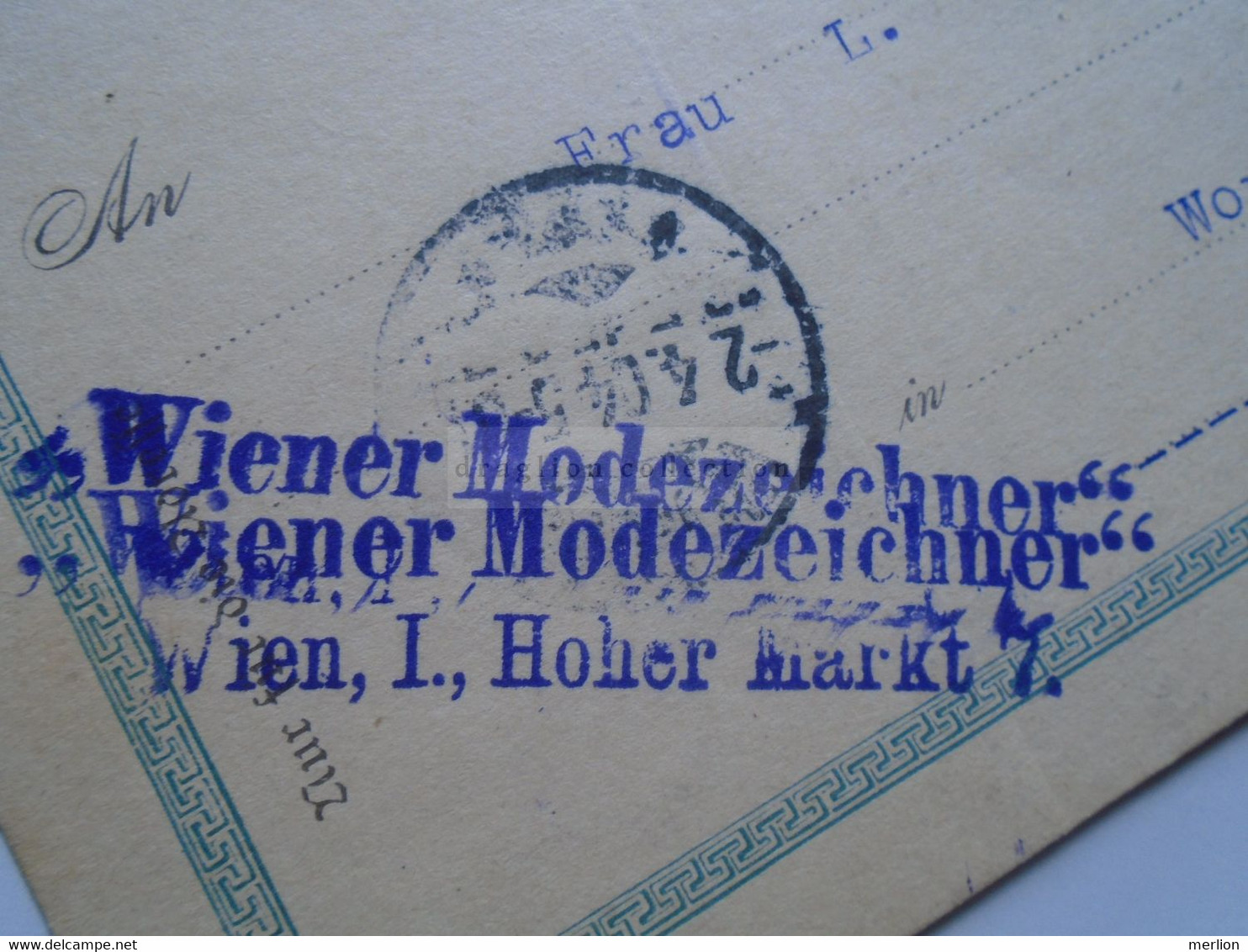 D178659   Österreich Ganzsache  1904    WIEN   Wiener Modezeichner Sent To  WORMS  L. Haussmann - Other & Unclassified