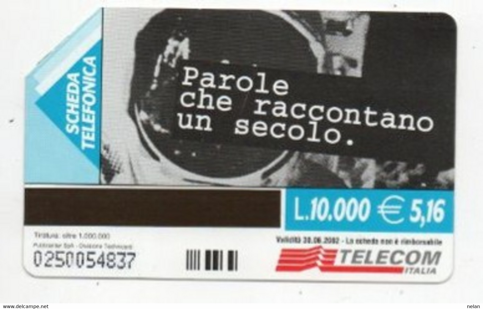 SCHEDA TELEFONICA - PHONE CARD - ITALIA - TELECOM - Espacio