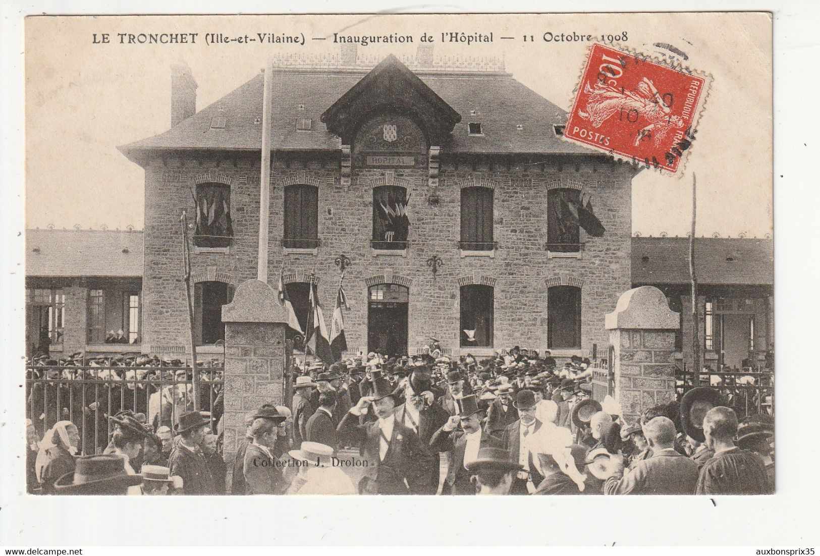 LE TRONCHET - INAUGURATION DE L'HOPITAL - 11 OCTOBRE 1908 - 35 - Other & Unclassified