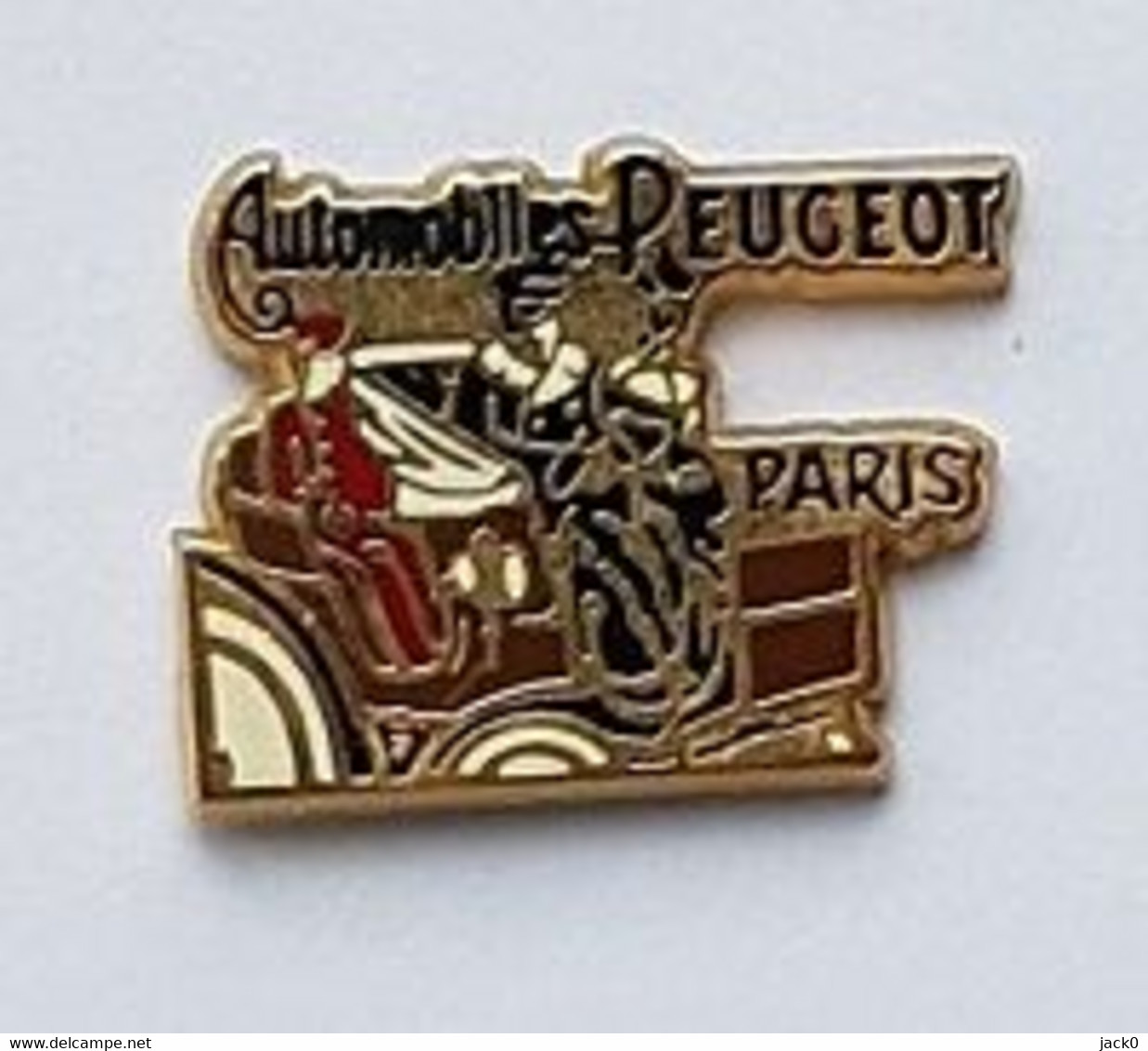 Pin's  Automobiles  PEUGEOT  PARIS - Peugeot