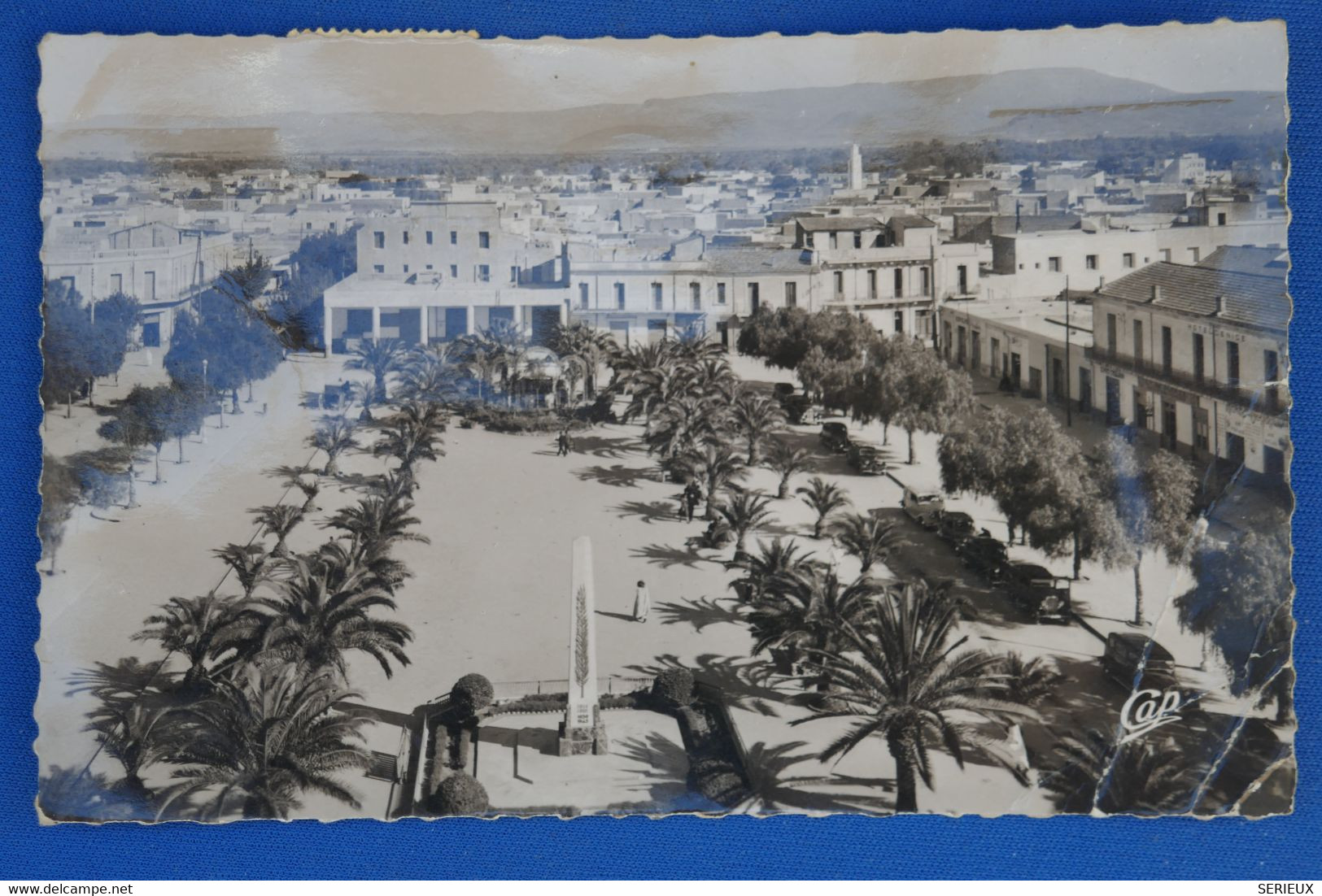 R4 MAROC BELLE CARTE 1952 OUJDA POUR CUSSET  FRANCE + AFFRANCH. PLAISANT - Briefe U. Dokumente