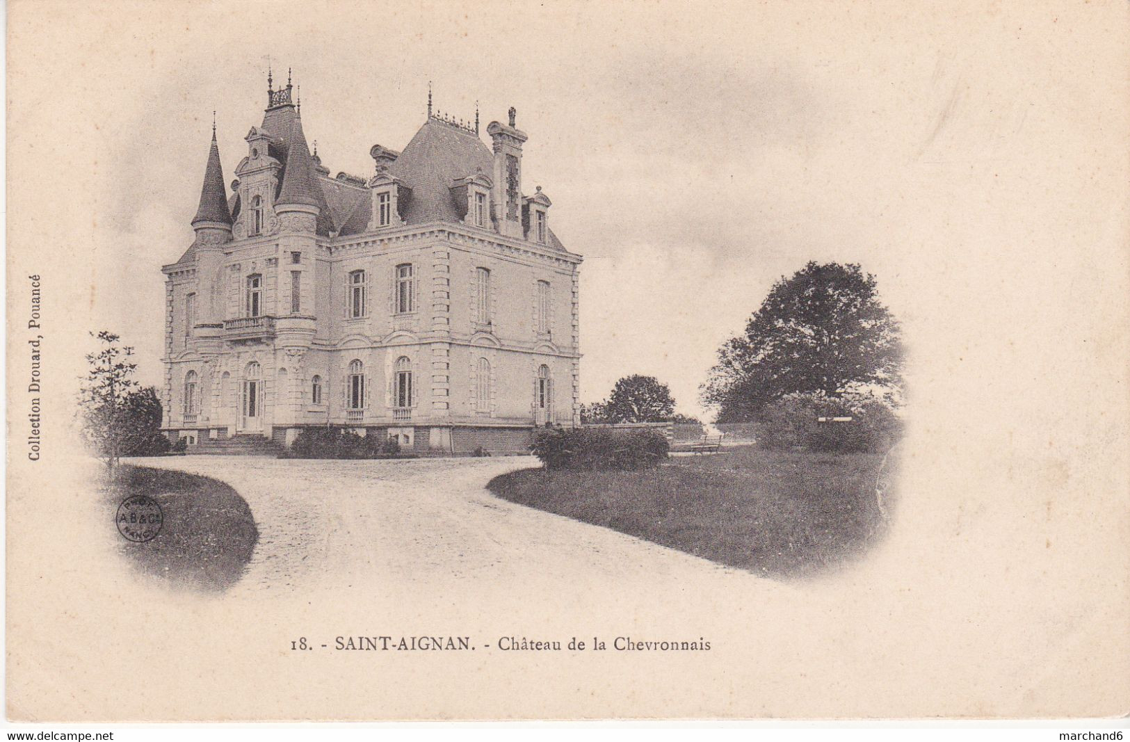 Saint Aignan Sur Roé Chateau De La Chevronnais Coll Drouard N°18 - Saint Aignan Sur Roe