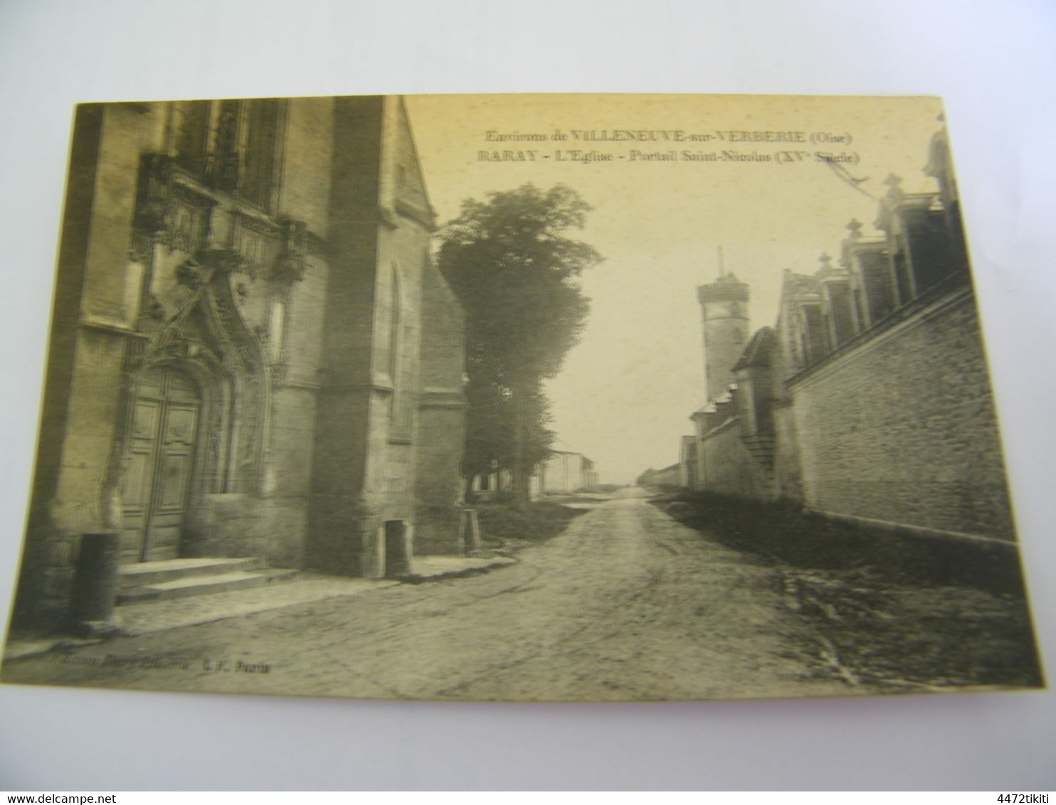 CPA - Raray (60) - L'Eglise - Portail St Saint Nicolas  - 1910 - SUP - (ET 82) - Raray