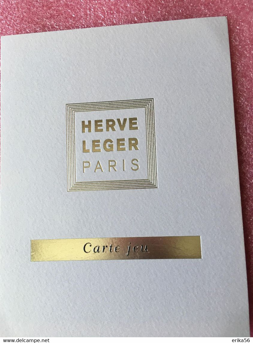 HERVE LEGER  PARIS CARTE JEU - Modernes (à Partir De 1961)