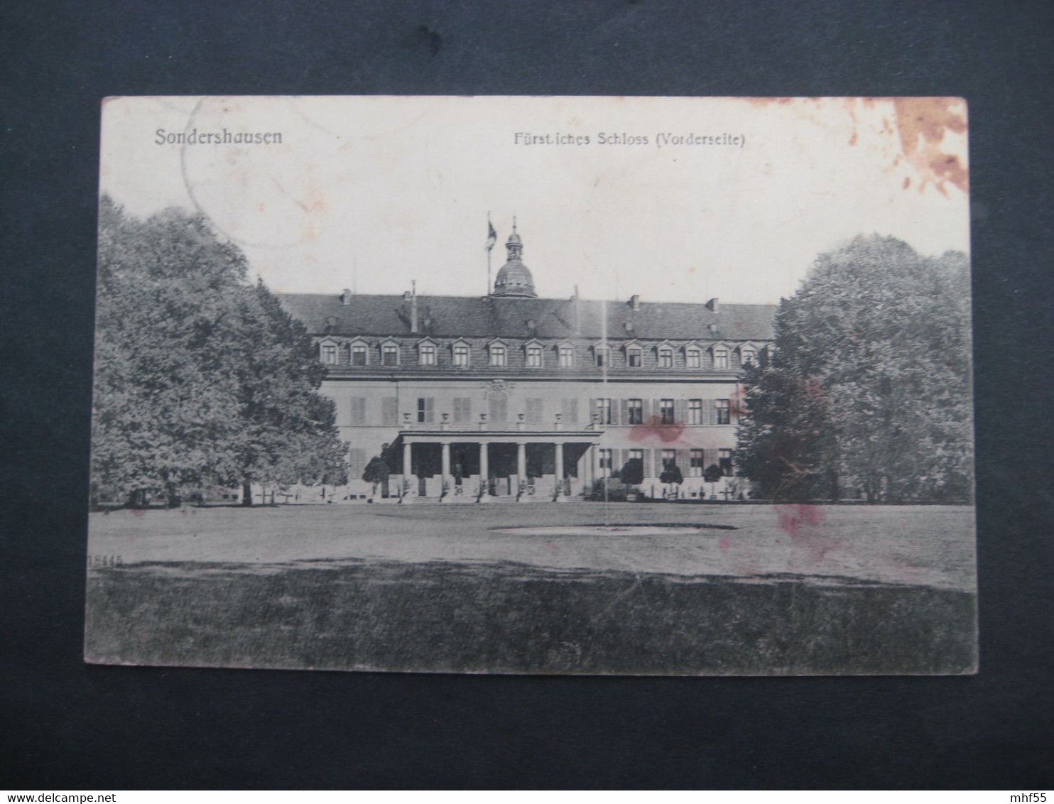 K3 Sonderhausen 1908Fürstliche Schloss - Sondershausen