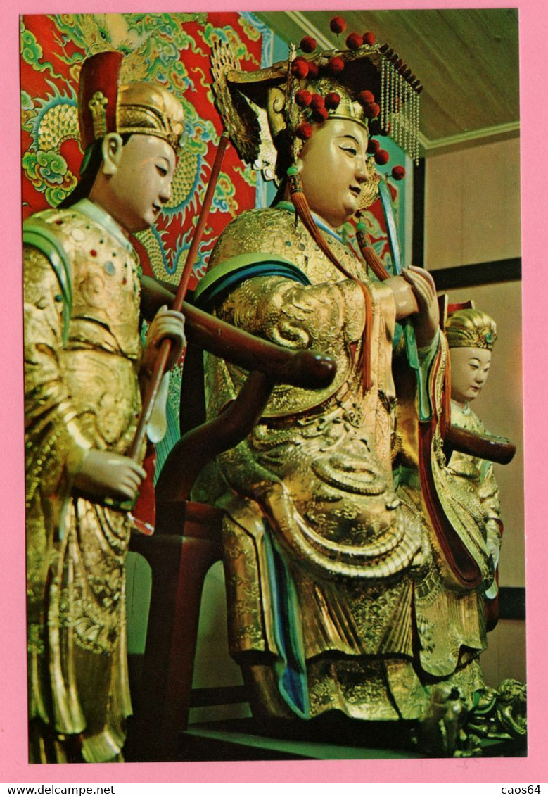 Lung- Shan Temple Matsu Statue CINA Fujian CARTOLINA Non Viaggiata - Buddismo