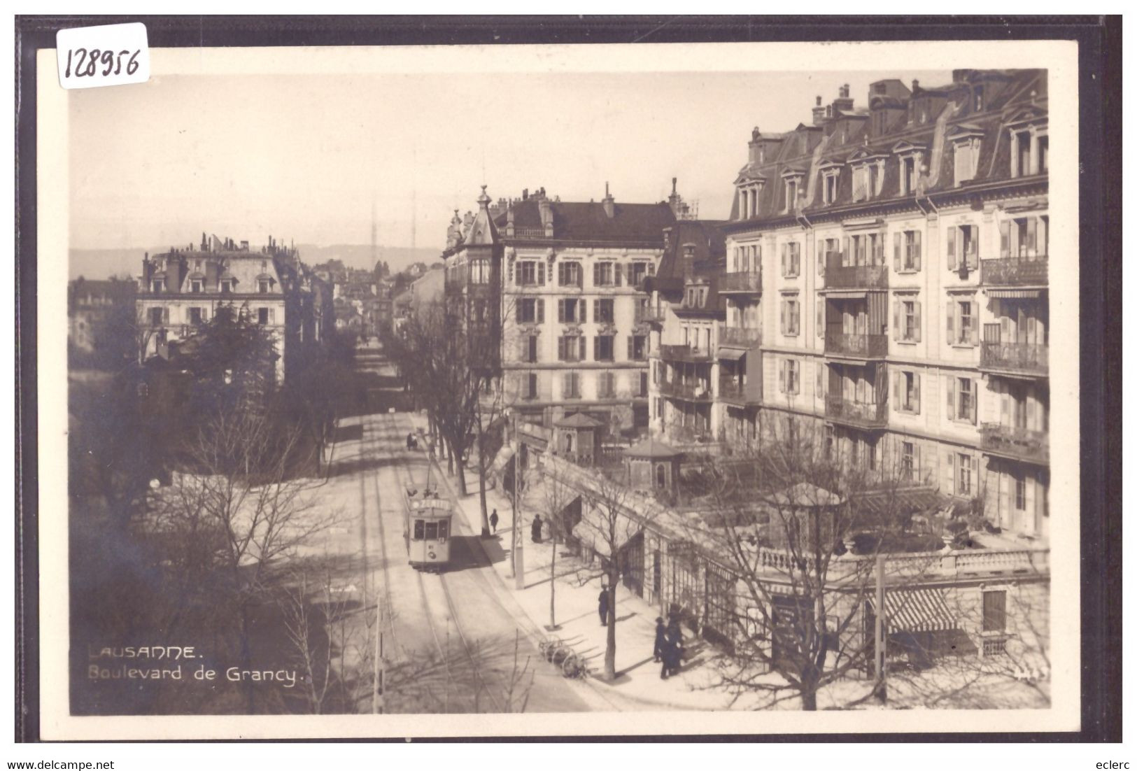 LAUSANNE - BOULEVARD DE GRANCY - TRAMWAY - TB - Grancy