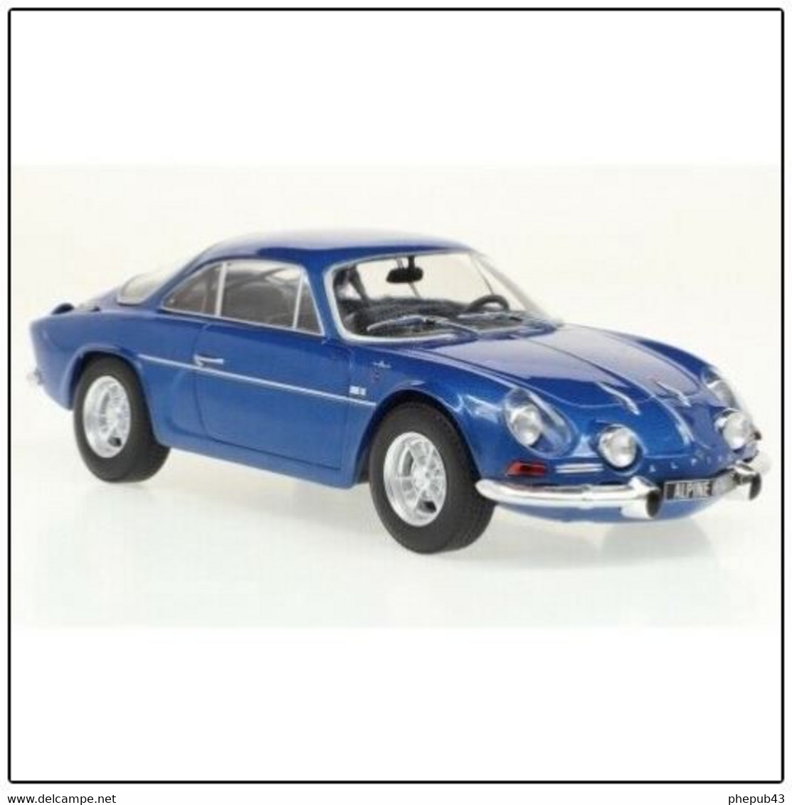 Alpine Renault A110 1300 - 1971 - Blue - WhiteBox (1:24) - Autres & Non Classés