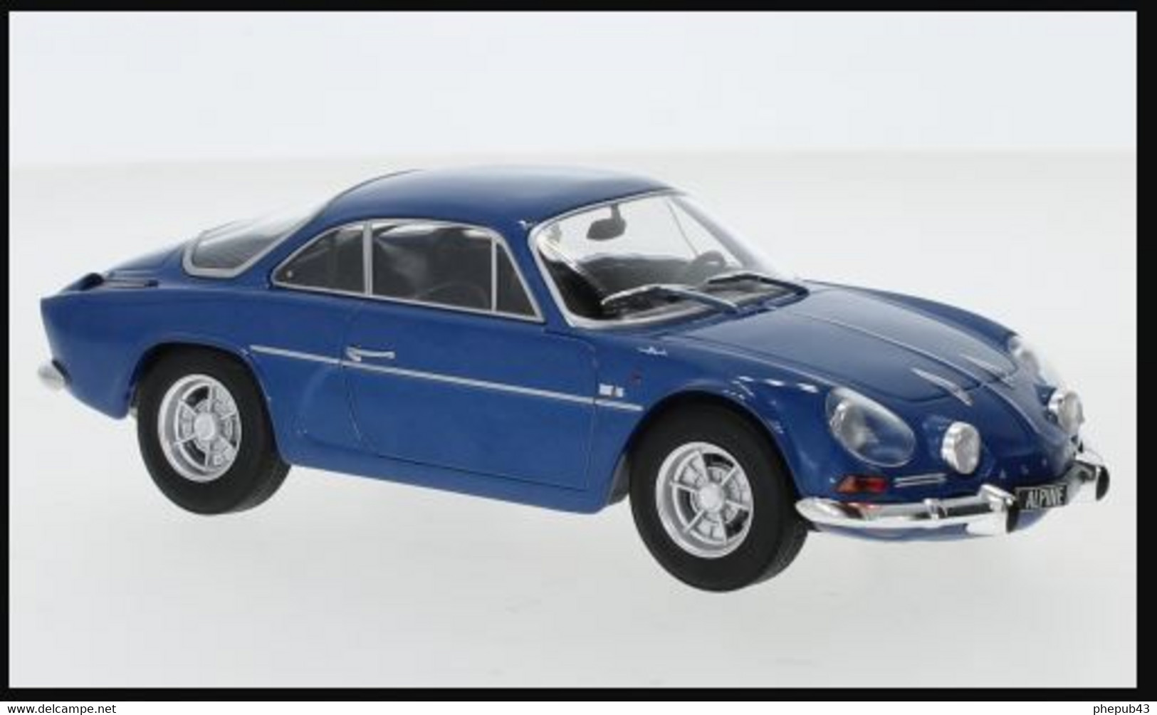 Alpine Renault A110 1300 - 1971 - Blue - WhiteBox (1:24) - Sonstige & Ohne Zuordnung