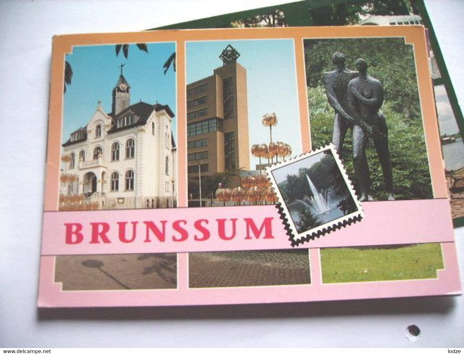 Nederland Holland Pays Bas Brunssum Met Bestuurscentrum En Beeld - Brunssum