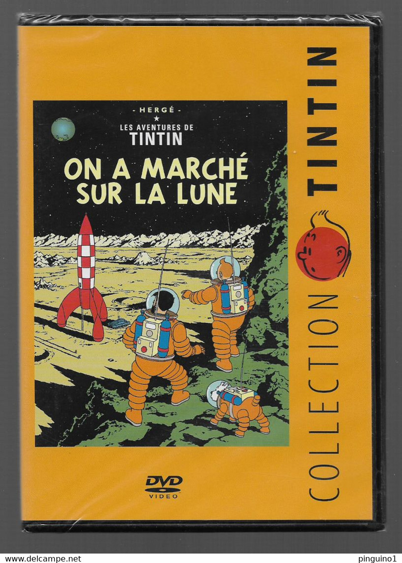 DVD Tintin  On A Marché Sur La Lune - Cartoons