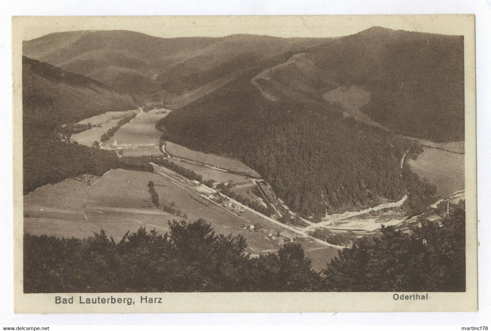 Bad Lauterberg Harz Oderthal Postkarte Ansichtskarte - Bad Lauterberg