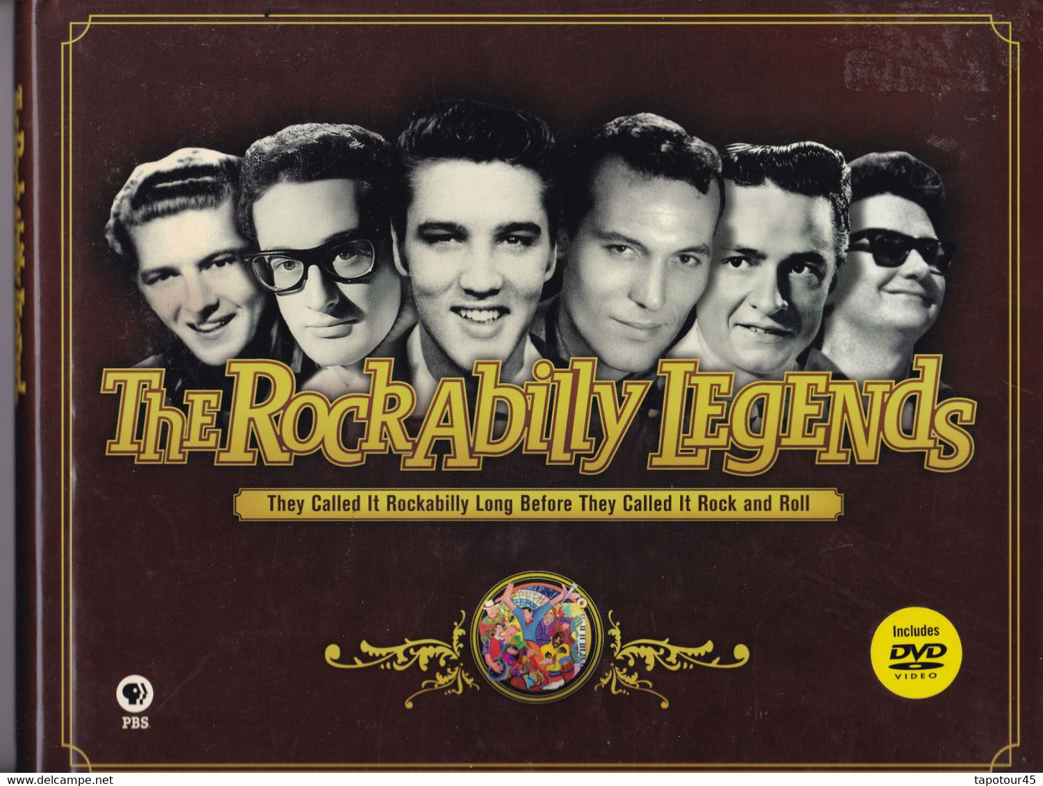 C 5)Livres, Revues > Jazz, Rock, Country, Blues > "The Rockabilly Legends 2007 (280 Pages) Avec DVD  (Fmt A 4) - 1950-Heute