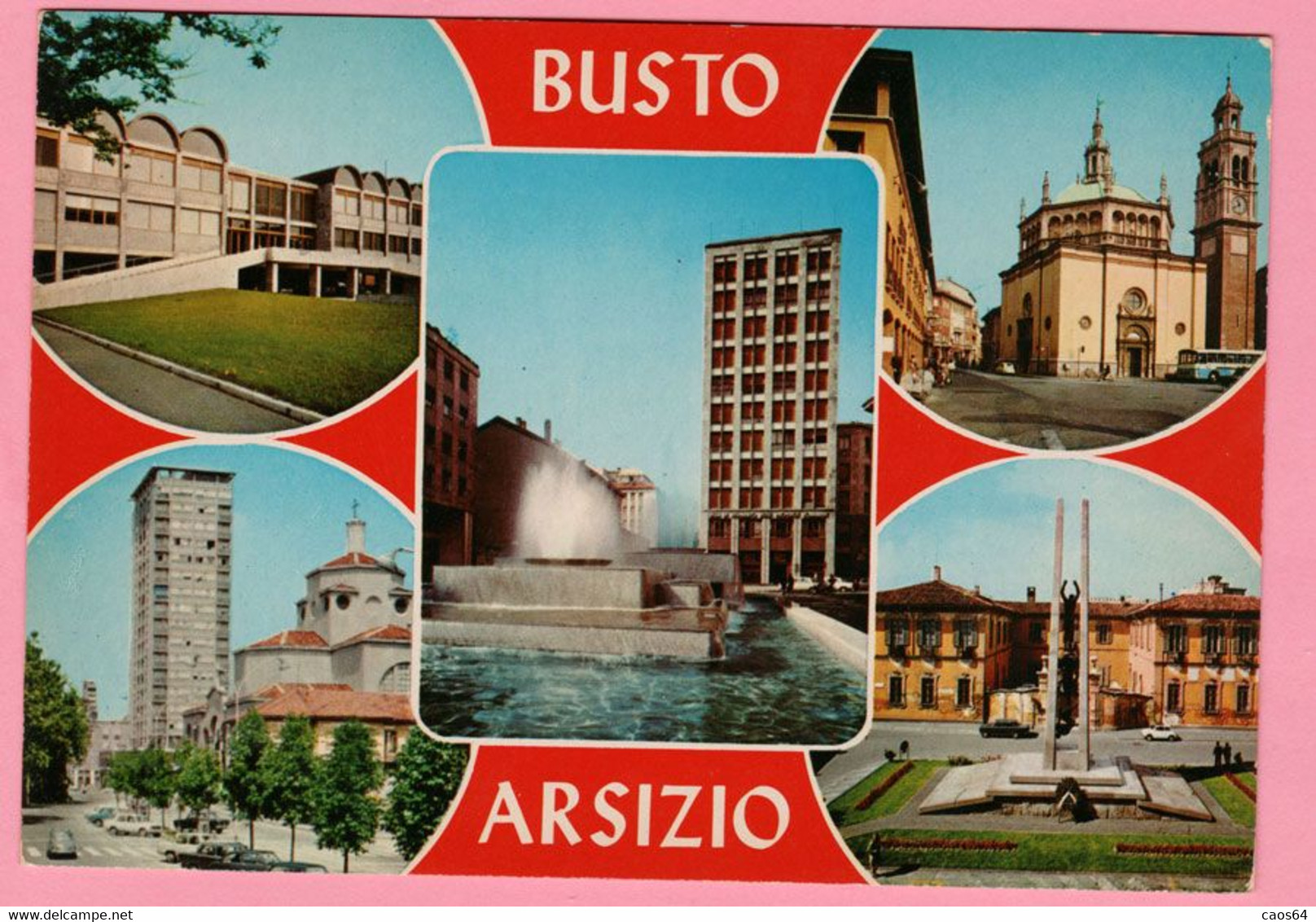 BUSTO ARSIZIO Vedute - Bus - CARTOLINA Non Viaggiata - Busto Arsizio