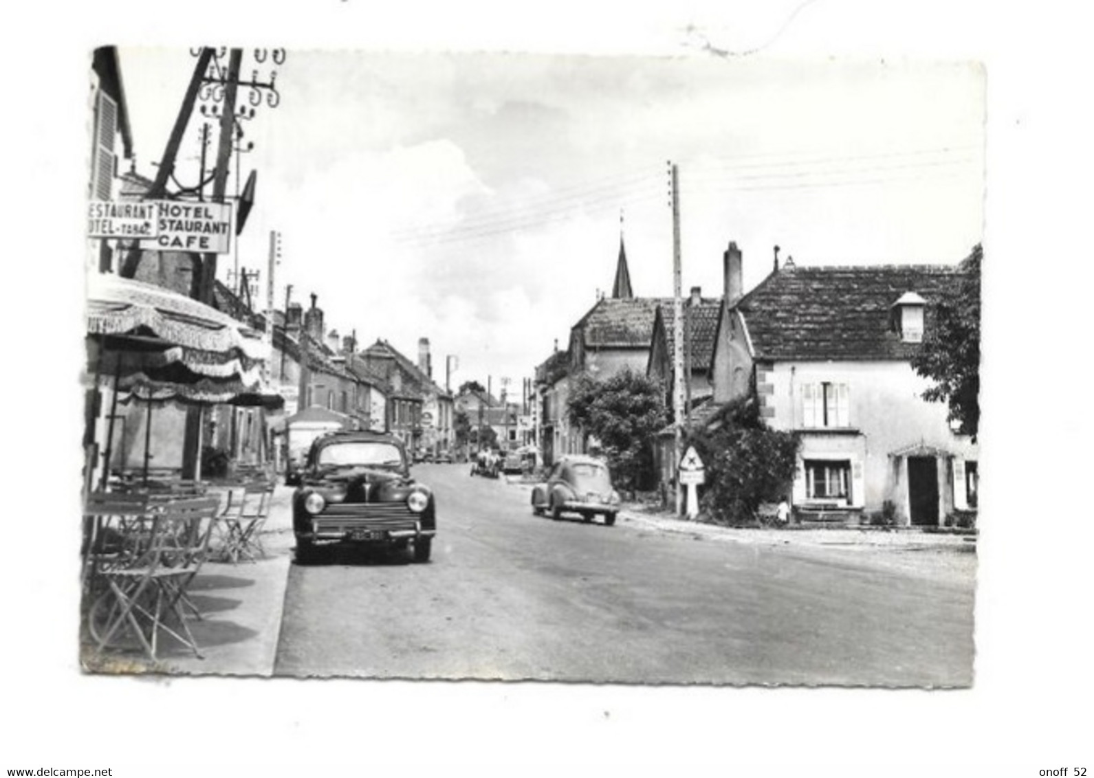 LONGEAU  RUE PRINCIPALE HAUTE MARNE CPSM - Le Vallinot Longeau Percey