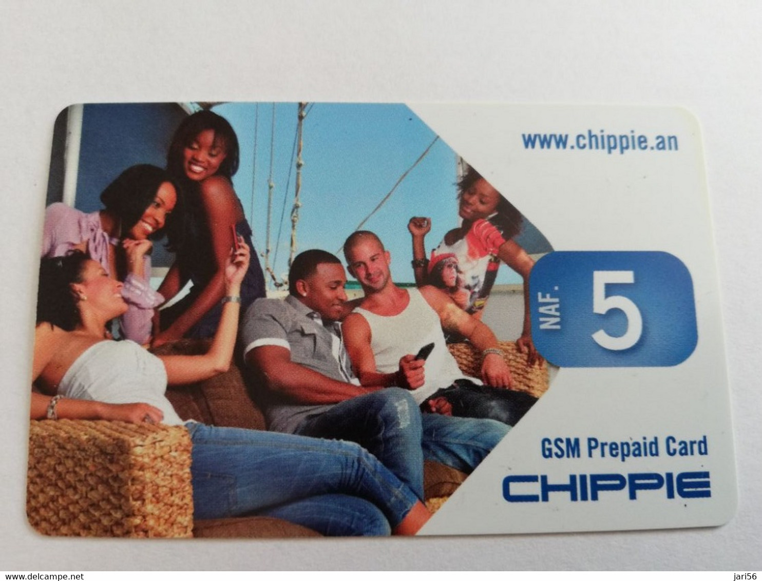 CURACAO PREPAIDS NAF 5 - 6 PEOPLE ON PHONE  31-12-2012    VERY FINE USED CARD        ** 5301** - Antilles (Netherlands)